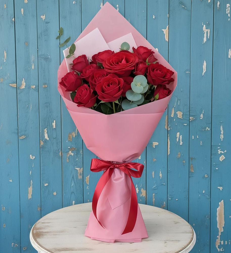 Букет цветов из: Розы в Реж