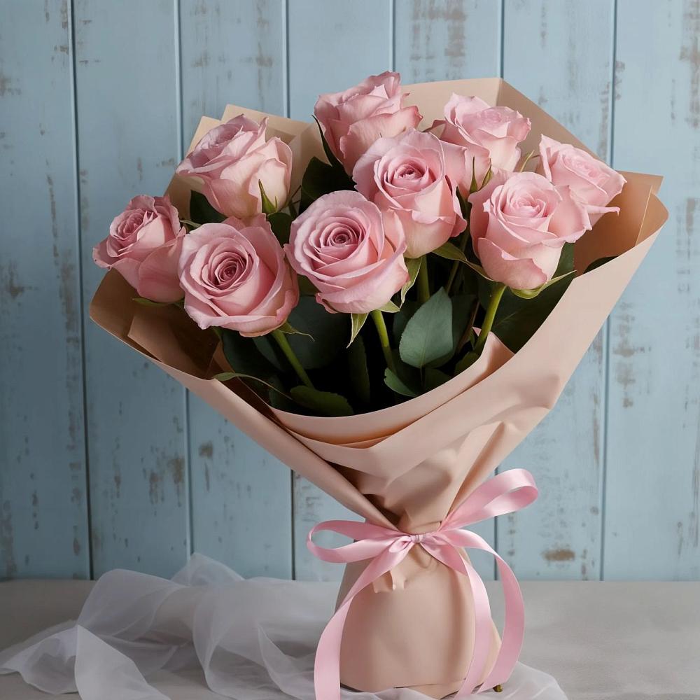 Букет цветов из: Розы в Реж