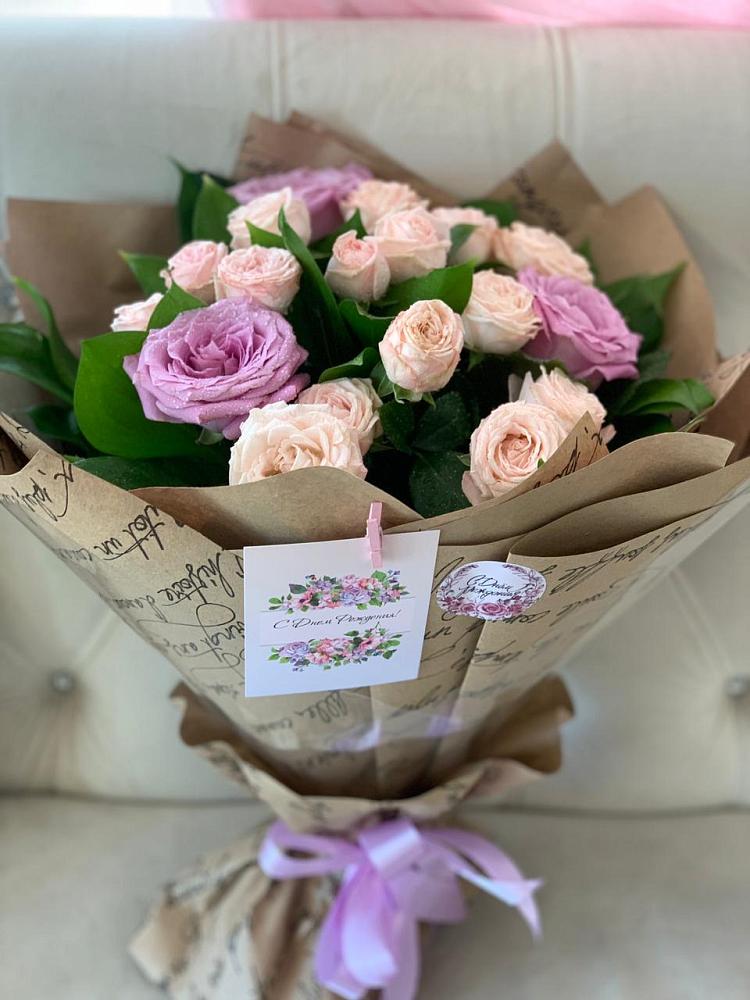 Букет цветов из: Розы в Реж