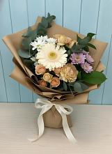 Букет цветов из:  Герберы и Хризантемы в Реж