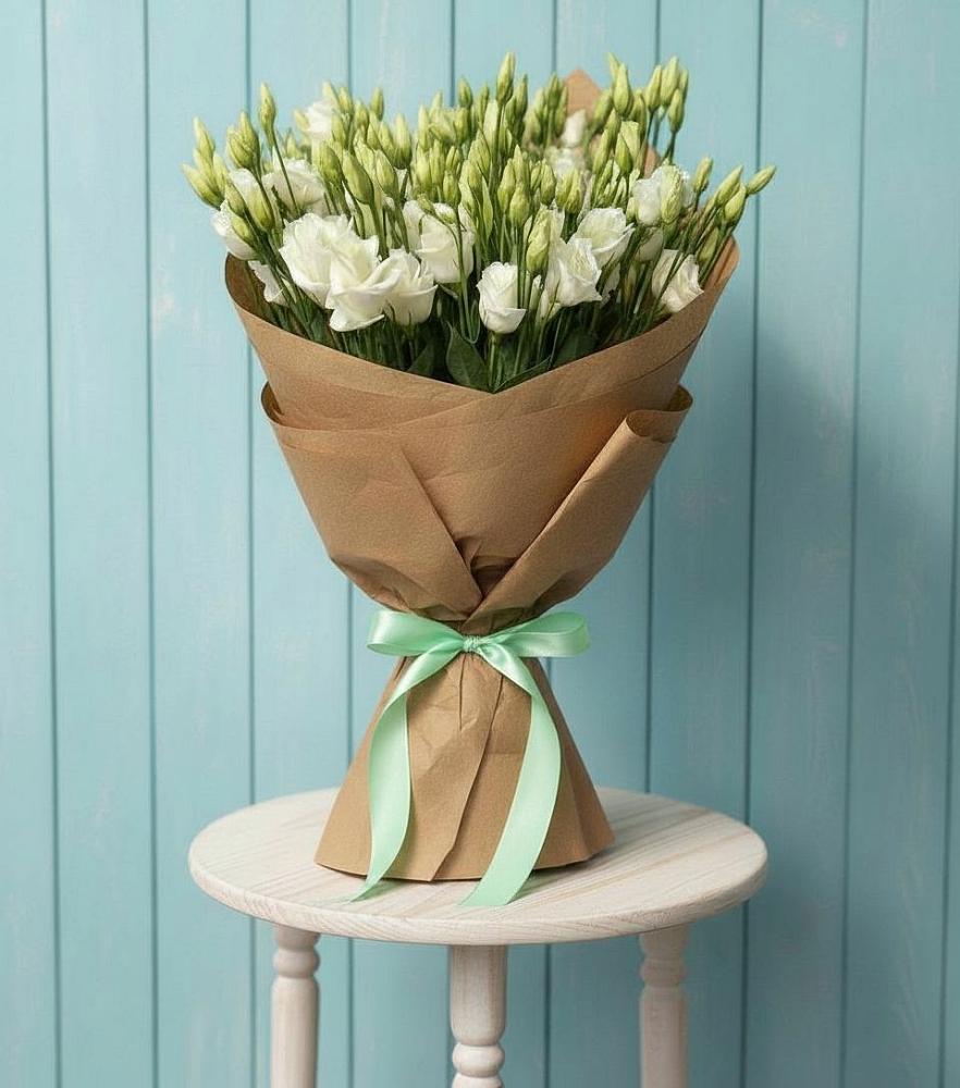 Букет цветов из: Лизиантусы в Реж