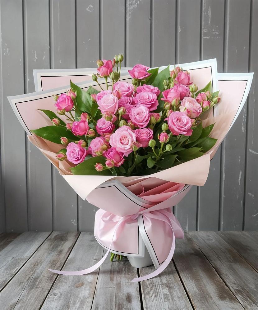 Букет Розовый кустик в Реж