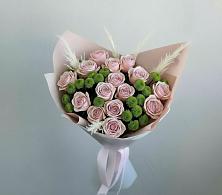 Букет цветов из:  Розы и Хризантемы в Реж