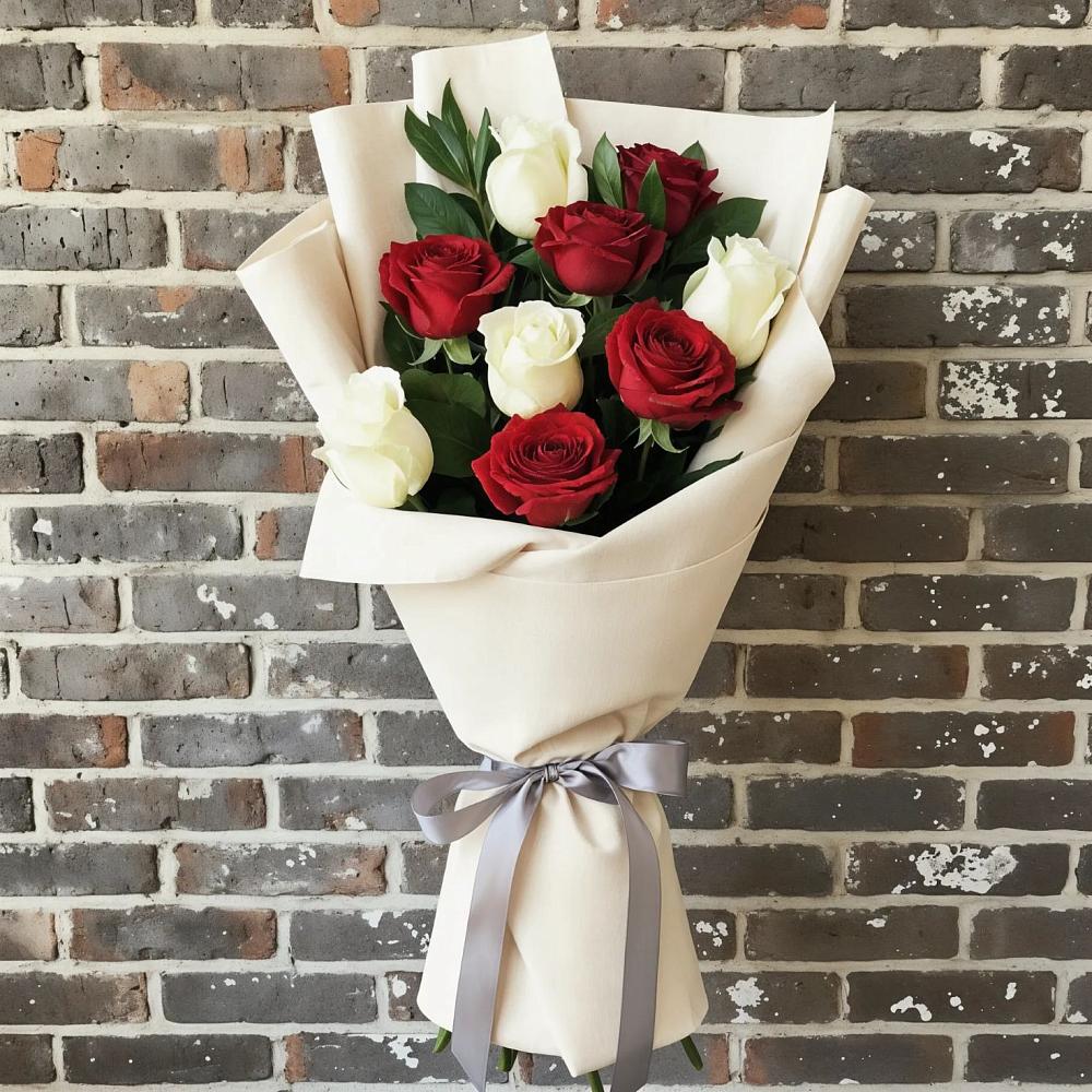 Букет цветов из: Розы в Реж