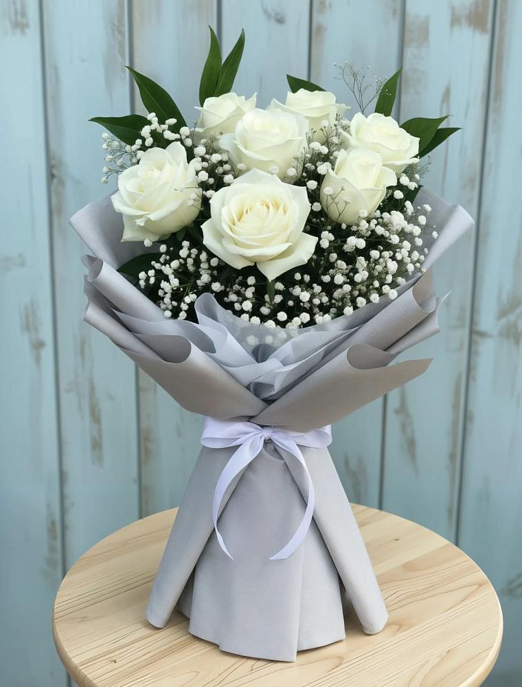 Букет цветов из: Розы в Реж