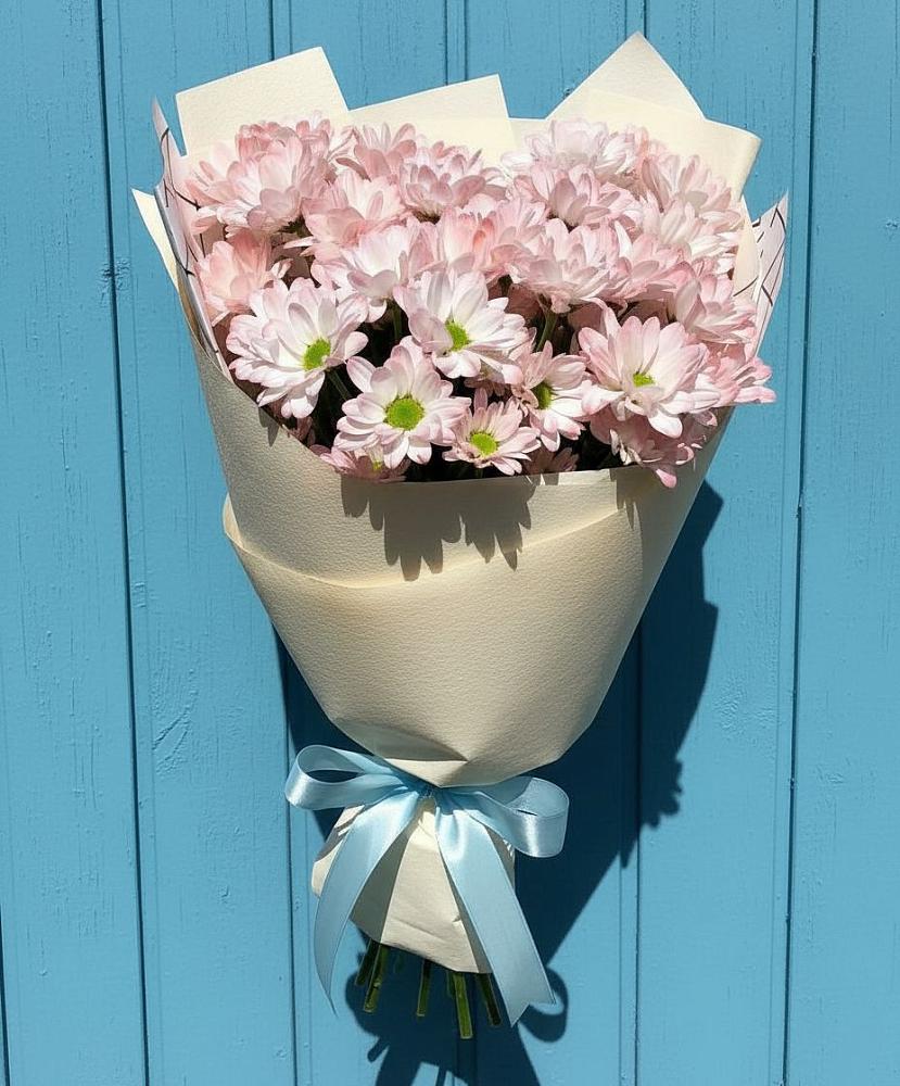 Букет цветов из: Хризантемы в Реж