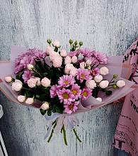 Букет цветов из:  Розы и Хризантемы #REPLACE_PRED# Реж