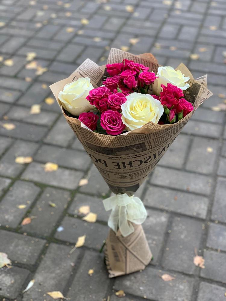 Букет цветов из: Розы в Реж