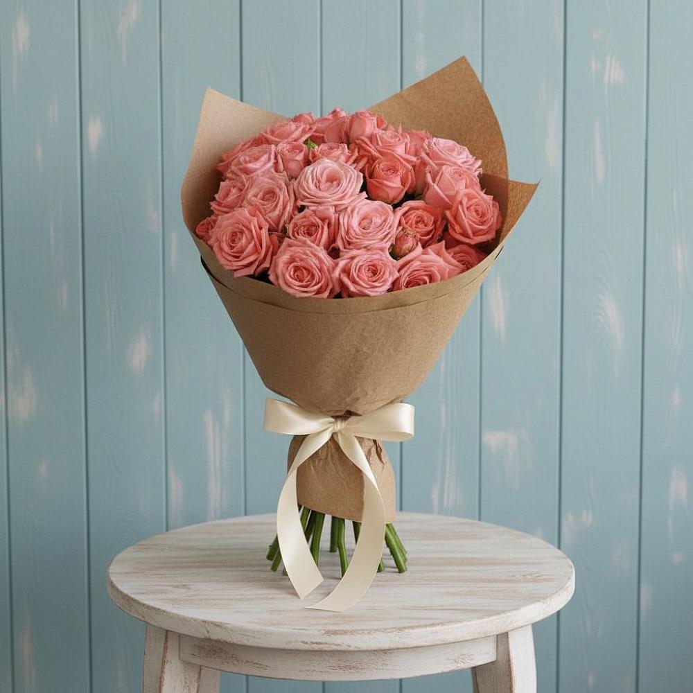 Букет цветов из: Розы в Реж