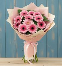 Букет цветов из:  Герберы в Реж